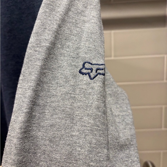 Y2K Fox Racing Slim Fit Lightweight Crewneck Sweatshirt Size L - Picture 3 of 6